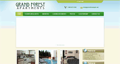 Desktop Screenshot of grandforestapts.net